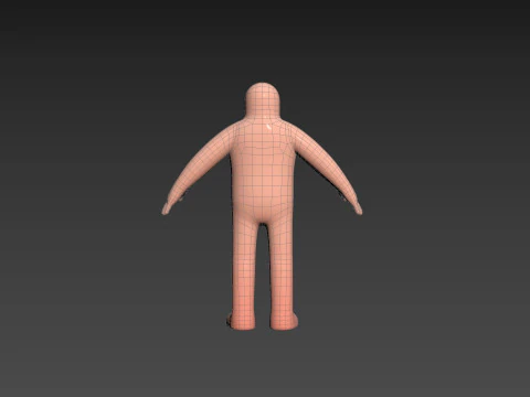 Character219 Cartoon Man 3D Model