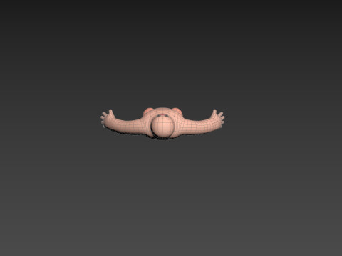 Character219 Cartoon Man Model 3D