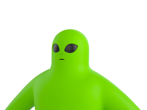 Character220 Alien 3D Model