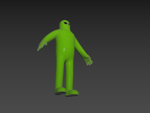 Character220 Alien 3D Model