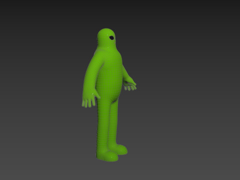 Character220 Alien 3D Model