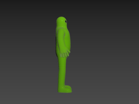 Character220 Alien 3D Model