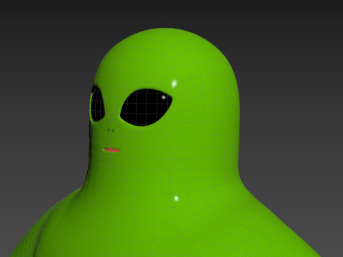 Character220 Alien 3D Model
