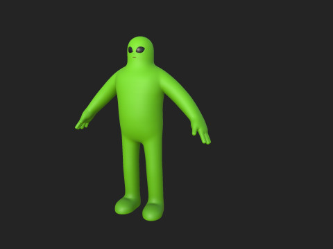 Character220 Alien 3D Model