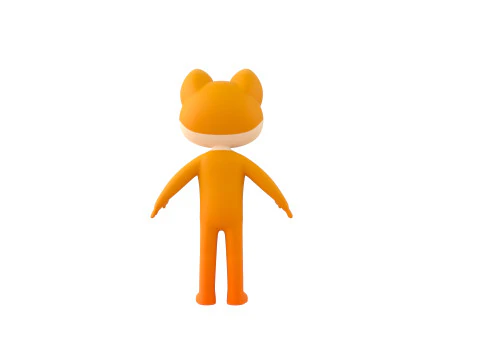 Character221 Dog 3D Model