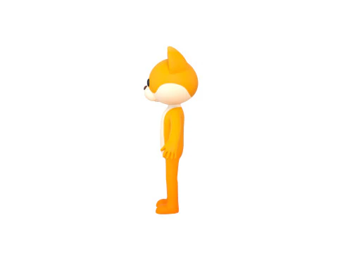 Character221 Dog 3D Model