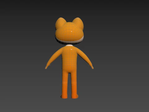 Character221 Dog 3D Model