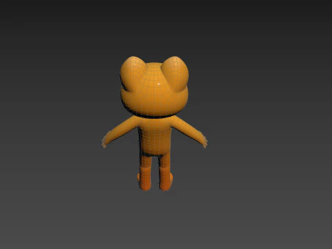 Character221 Dog 3D Model