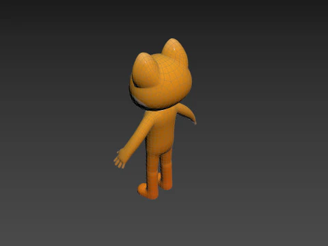 Character221 Dog 3D Model