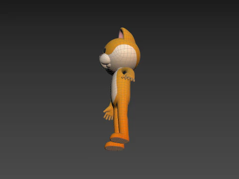 Character221 Dog 3D Model