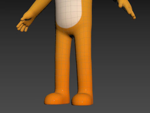 Character221 Dog 3D Model