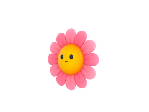 Character222 Flower Modèle 3D