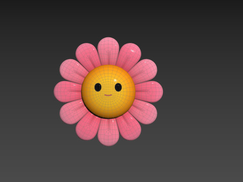 Character222 Flower 3D Model