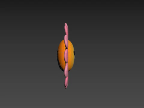 Character222 Flower 3D Model