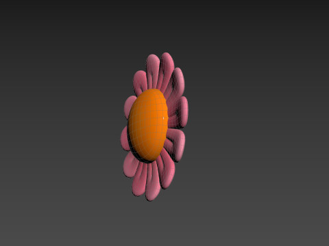 Character222 Flower 3D Model