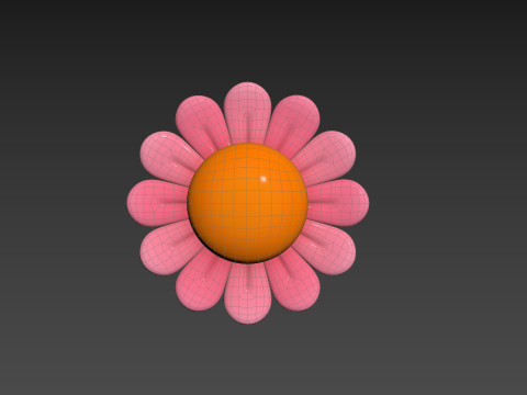 Character222 Flower 3D Model