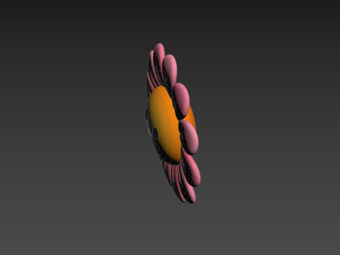 Character222 Flower 3D Model