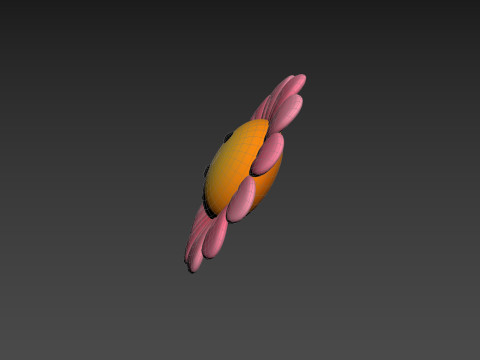 Character222 Flower 3D Model