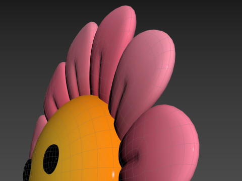 Character222 Flower 3D Model