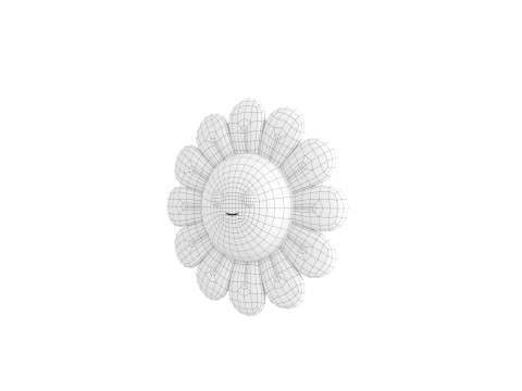 Character222 Flower 3D Model