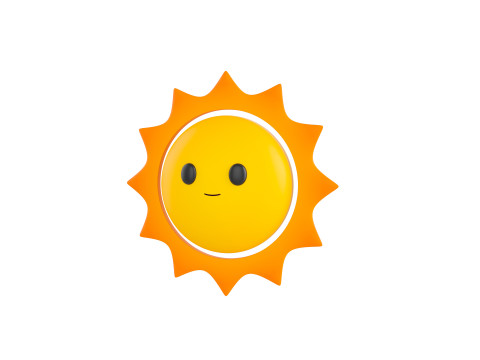 Character223 Sun 3D 모델