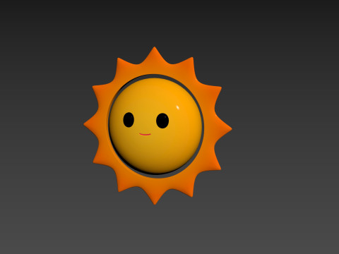 Character223 Sun Modelo 3D