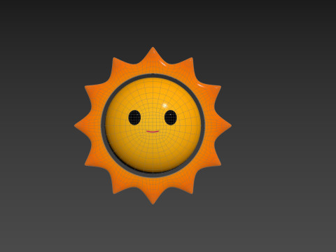 Character223 Sun Modelo 3D