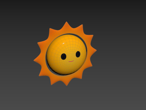 Character223 Sun Modelo 3D