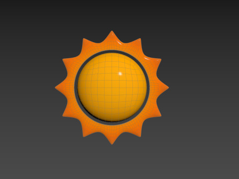 Character223 Sun Modelo 3D