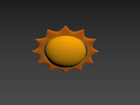 Character223 Sun Modelo 3D