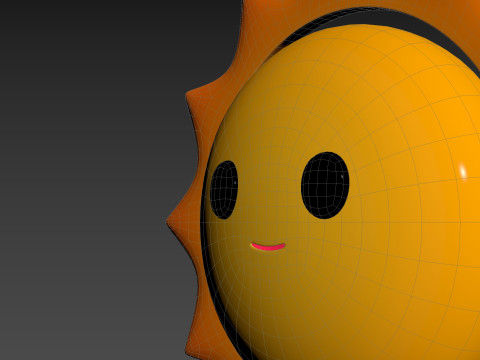 Character223 Sun Modelo 3D