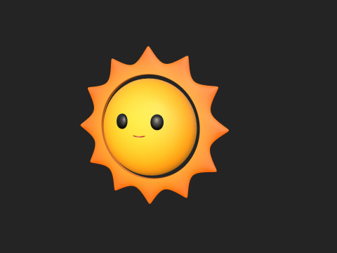 Character223 Sun Modelo 3D