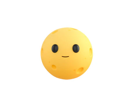 Character224 Moon 3D Model