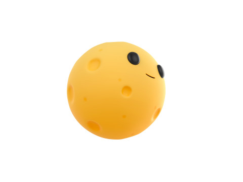 Character224 Moon 3D 모델