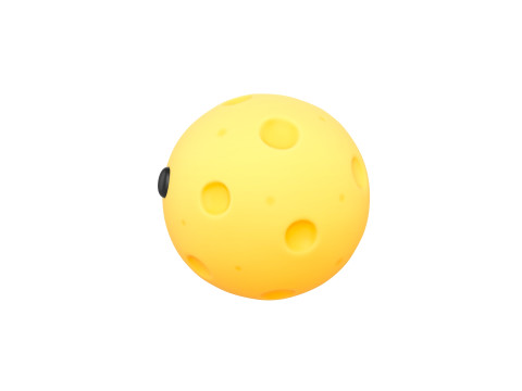Character224 Moon 3D 모델