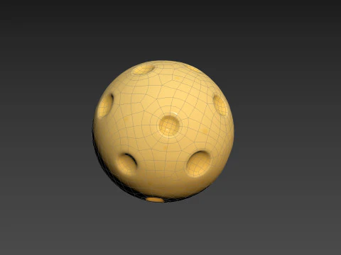 Character224 Moon 3D Model