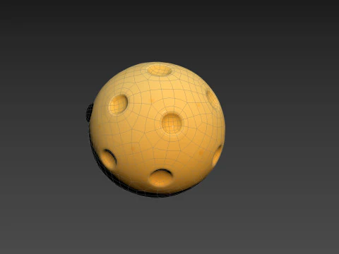 Character224 Moon 3D Model