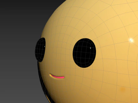 Character224 Moon 3D Model