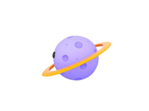 Character225 Star Model 3D