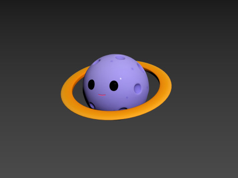 Character225 Star Model 3D
