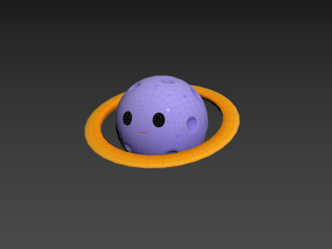 Character225 Star Model 3D