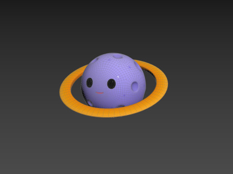 Character225 Star Model 3D