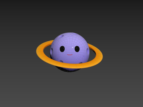 Character225 Star Model 3D