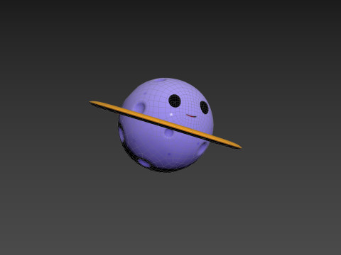 Character225 Star Model 3D