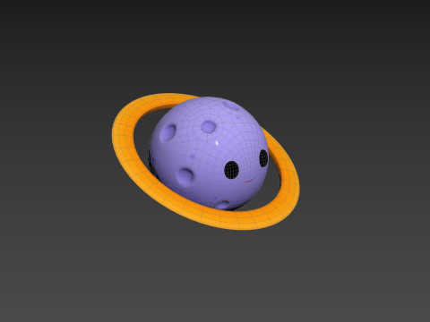 Character225 Star Model 3D