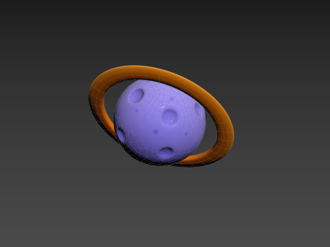 Character225 Star Model 3D