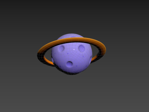 Character225 Star Model 3D