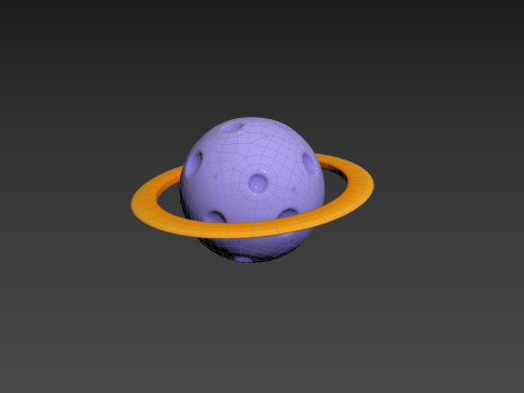 Character225 Star Model 3D
