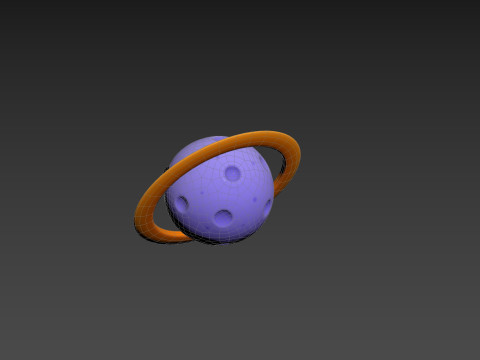 Character225 Star Model 3D