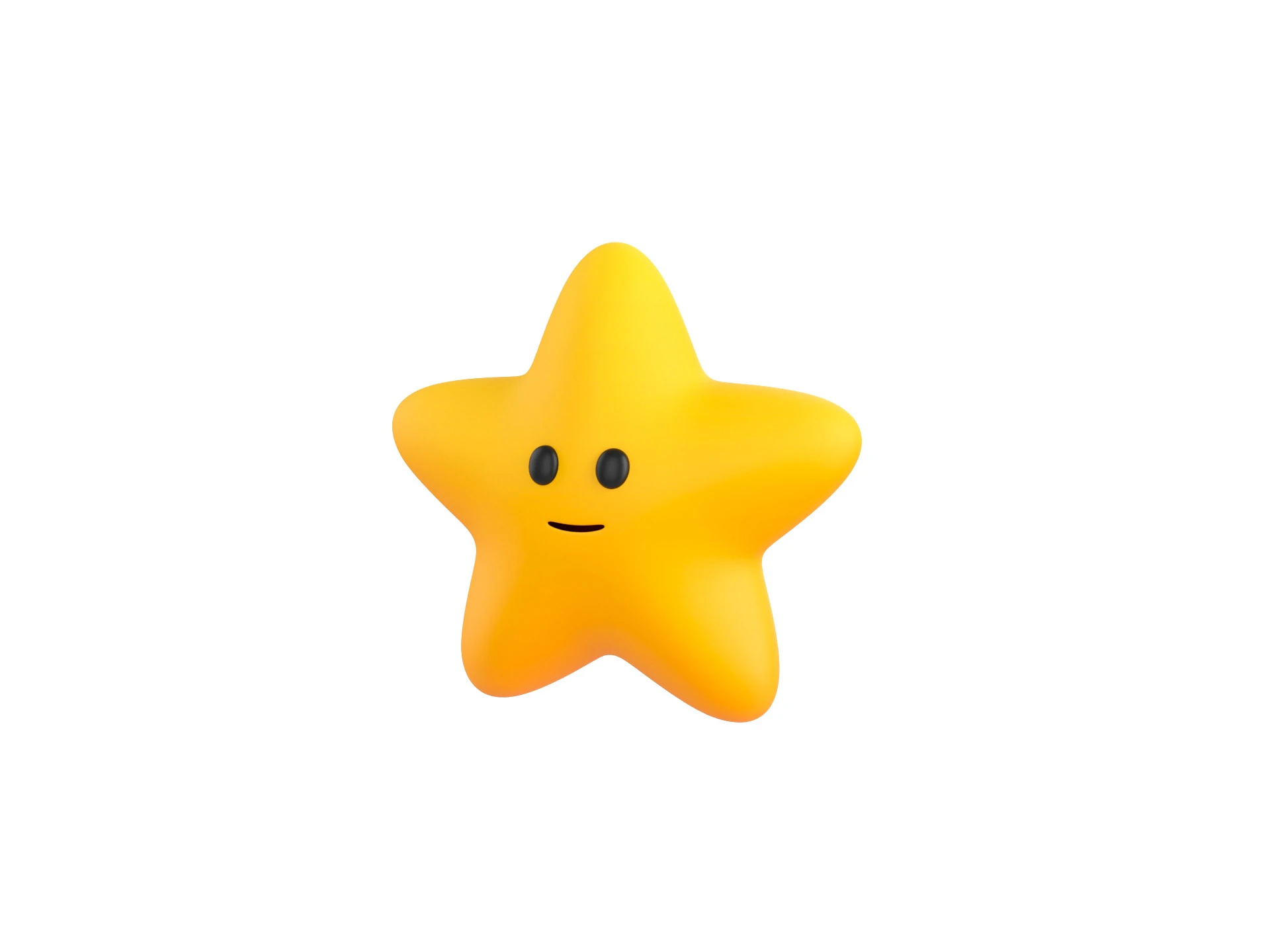 Character226 Star 3D Model .c4d .max .obj .3ds .fbx .stl .blend